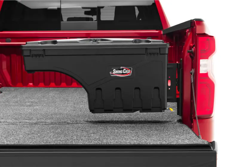 Undercover 05-20 Toyota Tacoma Passengers Side Swing Case - Black Smooth 2