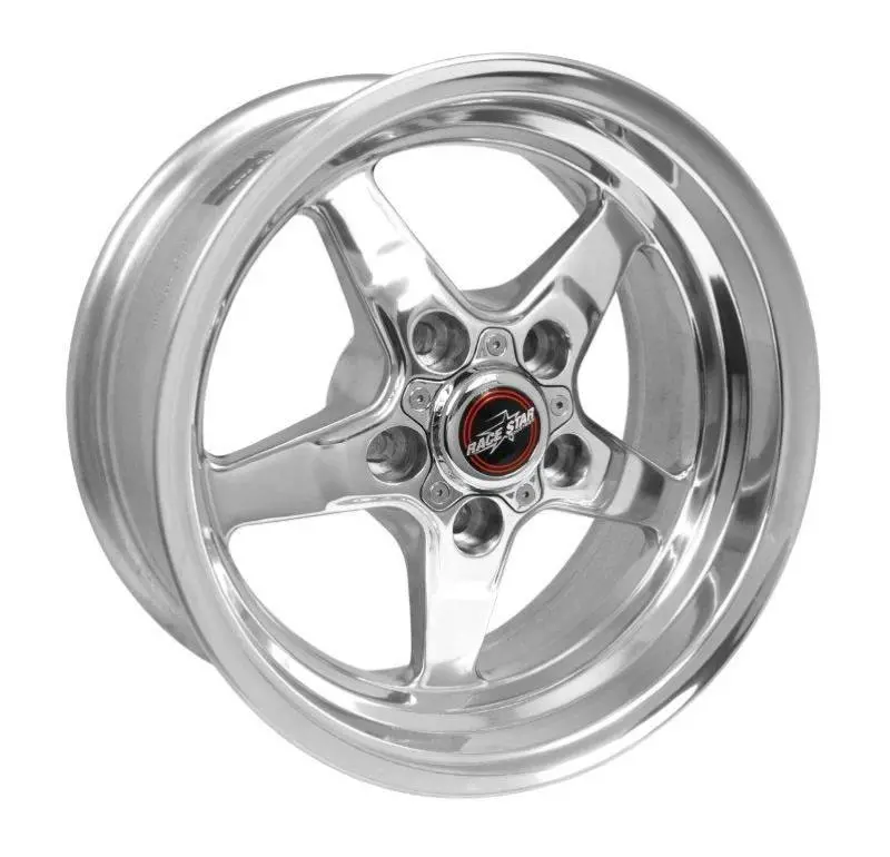 Race Star 92 Drag Star 15X7.00 5X4.50Bc 3.50Bs Direct Drill Polished Wheel 1