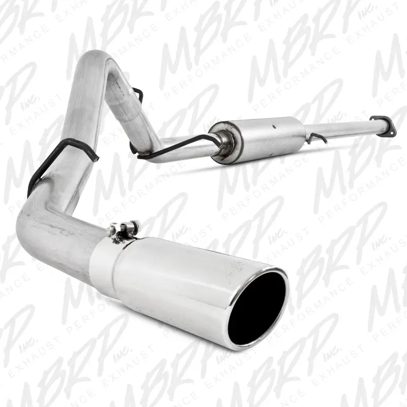 Mbrp 2007-2008 Chev/Gmc 1500 (Next Gen.) Cc Ec 66 Bed 4.8/5.3L Cat Back Single Side 1