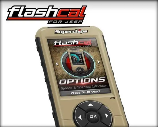 2007-2018 Jeep Wrangler Jk 3.6L/3.8L | Superchips Flashcal F5 Programmer 3571 1