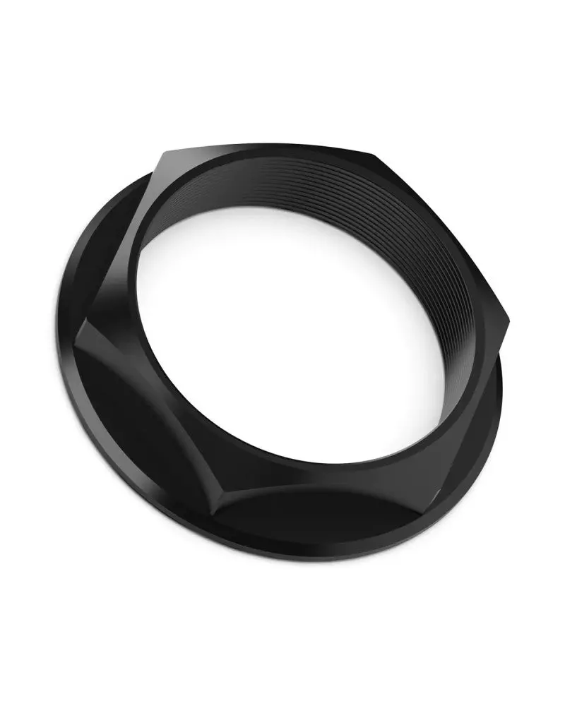 Super Touring Nut V2 Anodized Black W/ Satin Clear - Single 1