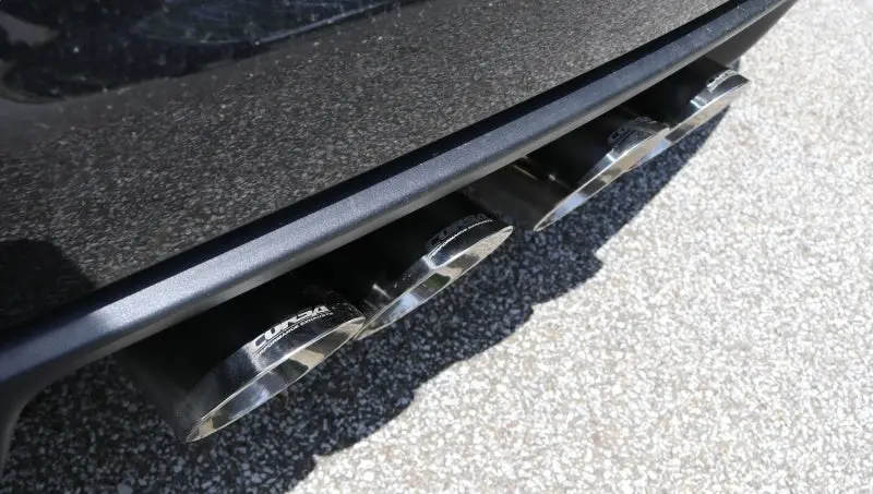 Corsa 09-13 Chevrolet Corvette (C6) 6.2L Polished Sport Axle-Back Exhaust W/4.5In Tips 2