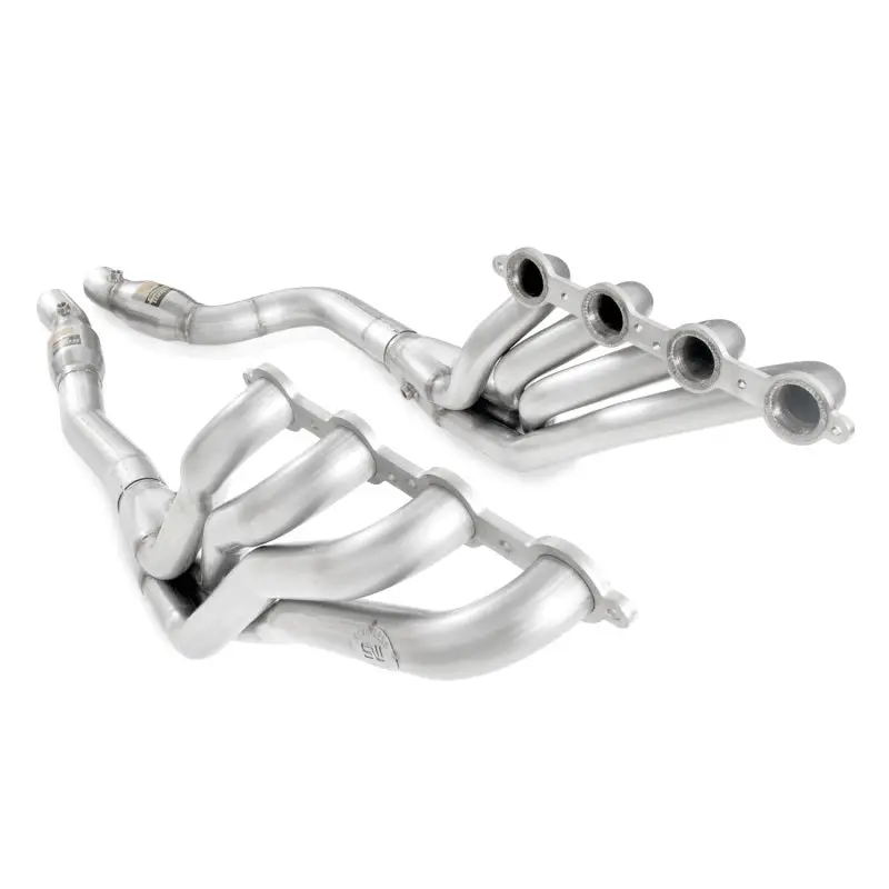 Stainless Works 2009-15 Cadillac Cts-V Headers 2In Primaries High-Flow Cats 3In Leads X-Pipe 1