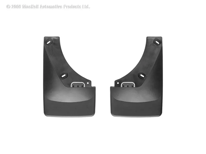 Weathertech 07-13 Cadillac Escalade No Drill Mudflaps - Black 1