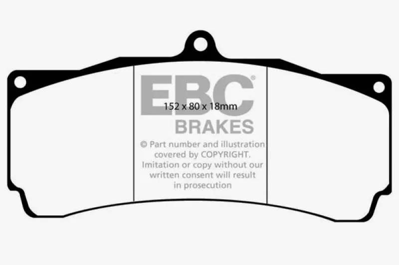 Ebc Brakes Redstuff Ceramic Brake Pads 1