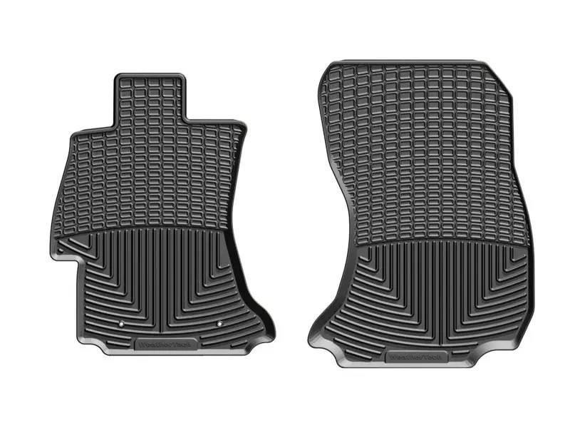 Weathertech 16+ Subaru Crosstrek Front Rubber Mats - Black 1