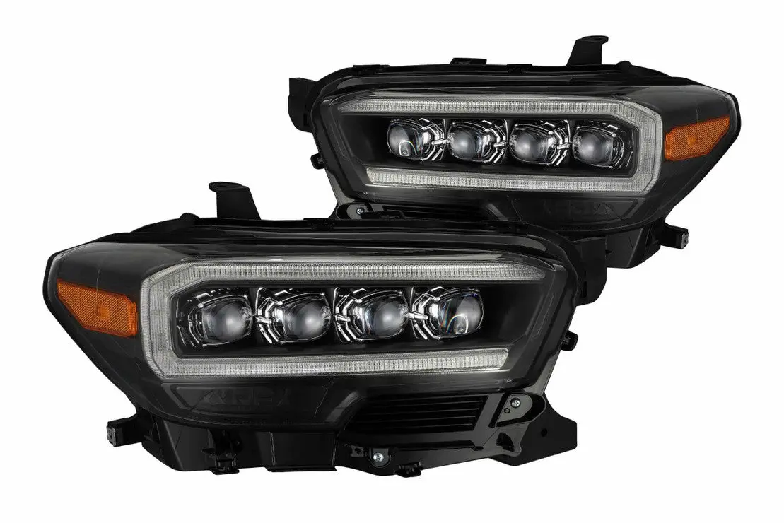 2016-2023 Toyota Tacoma Alpharex Nova Headlights Colormatched 1