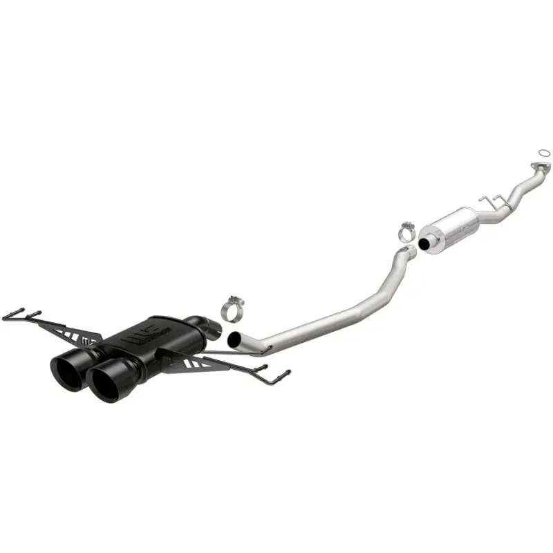 Magnaflow 2017 Honda Civic L4 1.5L Street Series Cat-Back Exhaust W/ Black Tips 1