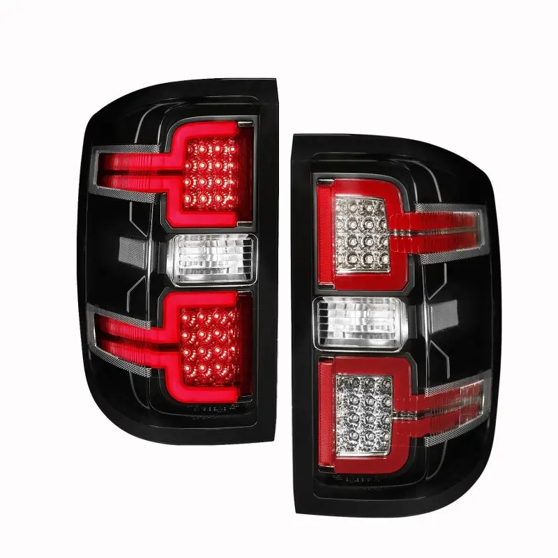 Anzo 2014-2018 Chevy Silverado 1500 Led Taillights Black 1