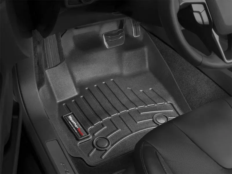Weathertech 2015 Chevy Colorado Crew Cab Front Floorliners - Black 2