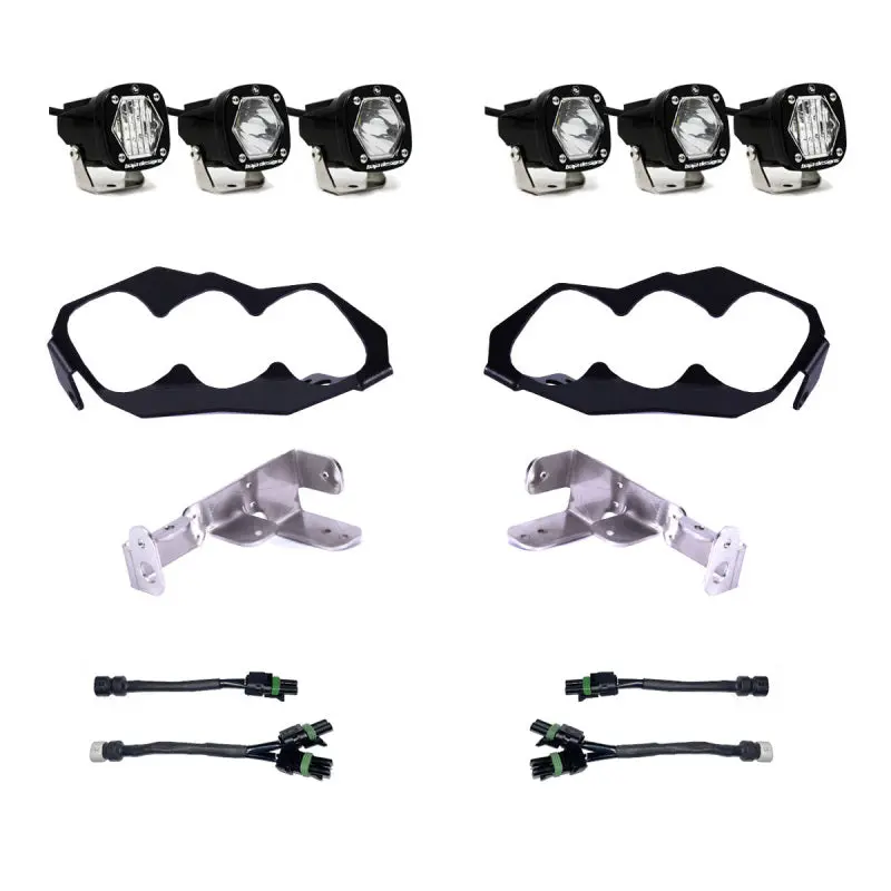 Baja Designs 2024+ Can-Am Maverick R S1 Headlight Kit 1