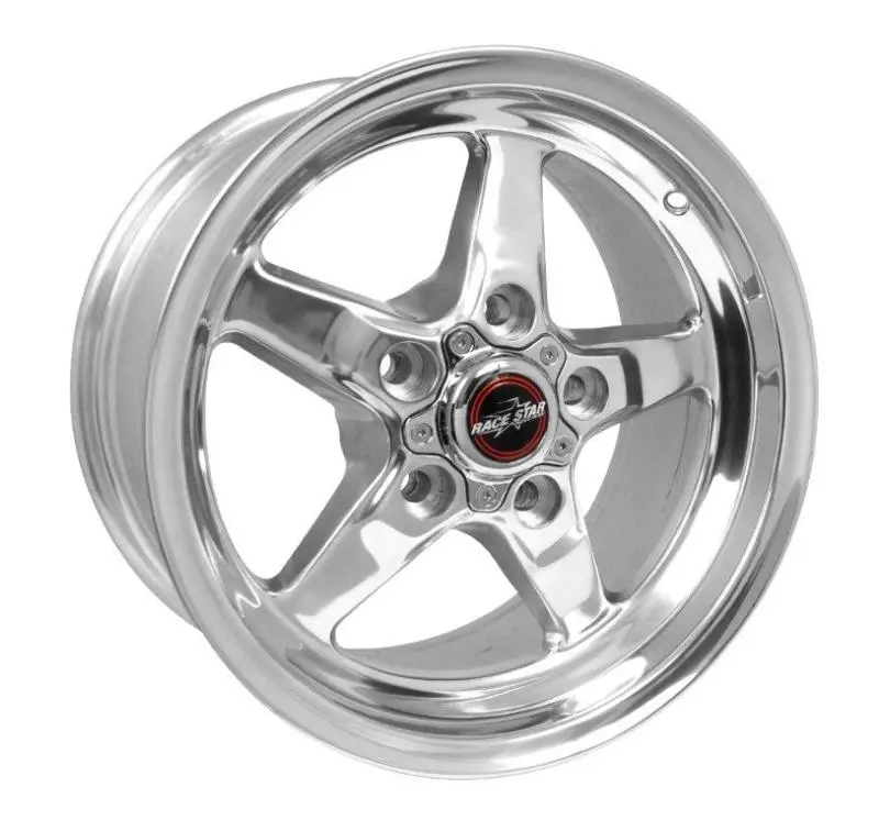 Race Star 92 Drag Star 15X8.00 5X4.50Bc 5.25Bs Direct Drill Polished Wheel 1