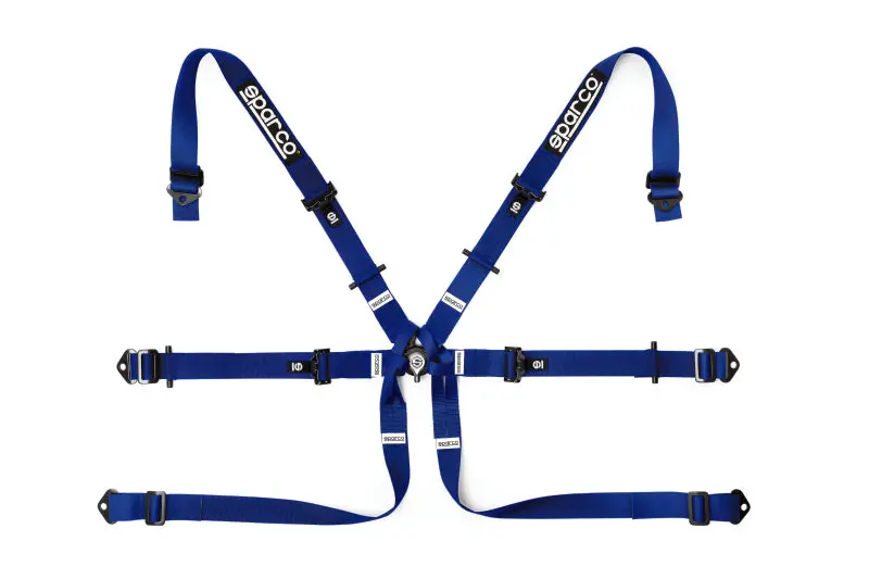 Sparco Belt 6 Pnt 2In Formula Blu 1