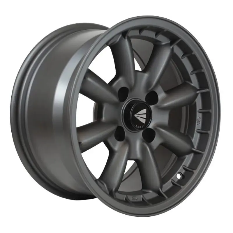Enkei Compe 15X5.5 17Mm Offset 4X130 Bolt Pattern 87Mm Bore Dia Matte Gunmetal Wheel 1