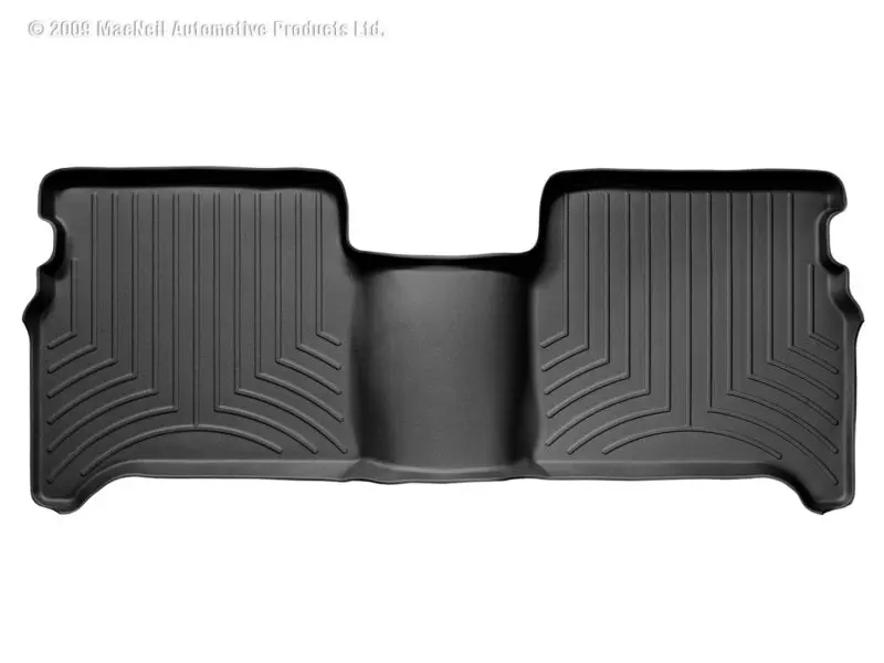 Weathertech 04+ Nissan Titan Crew Cab Rear Floorliner - Black 1