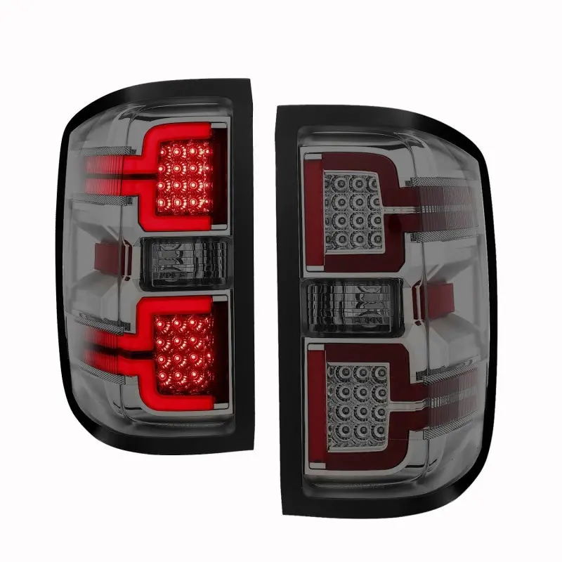 Anzo 2014-2018 Chevy Silverado 1500 Led Taillights Smoke 1