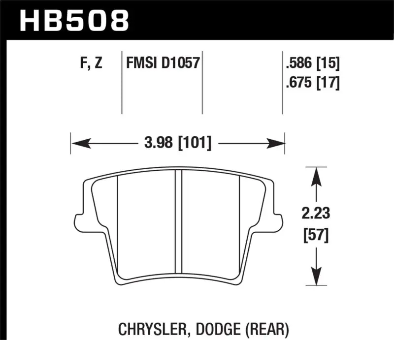 Hawk Hps Street Brake Pads 1