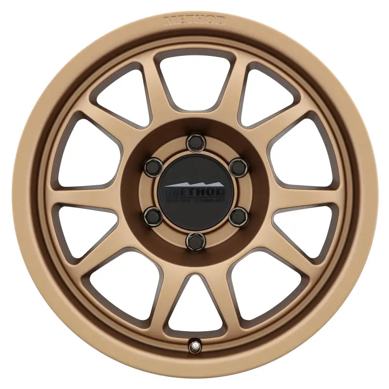 Method Mr702 17X8.5 0Mm Offset 6X5.5 106.25Mm Cb Method Bronze Wheel 1