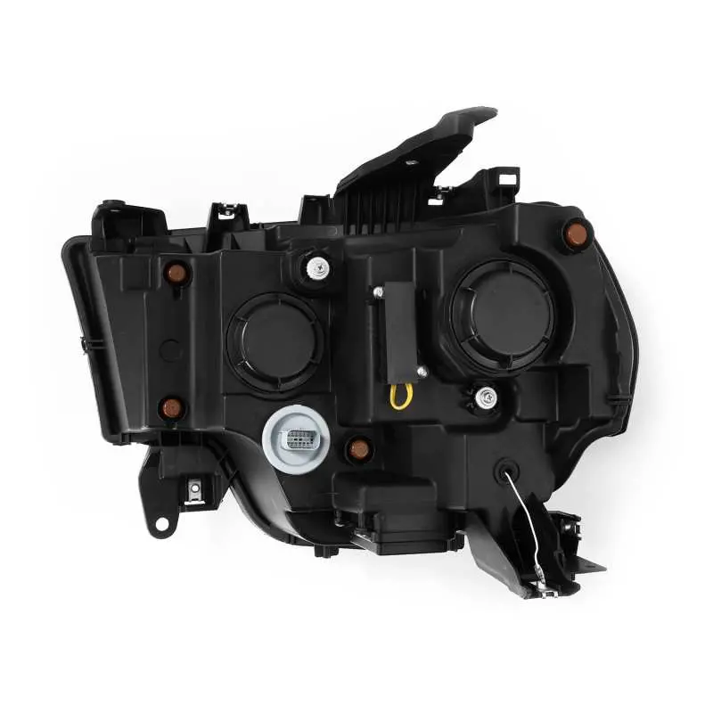 Alpharex 19-21 Ram 2500 Nova Led Proj Headlights Plank Style Alpha Blk W/Activ Light/Seq Signal/Drl 2