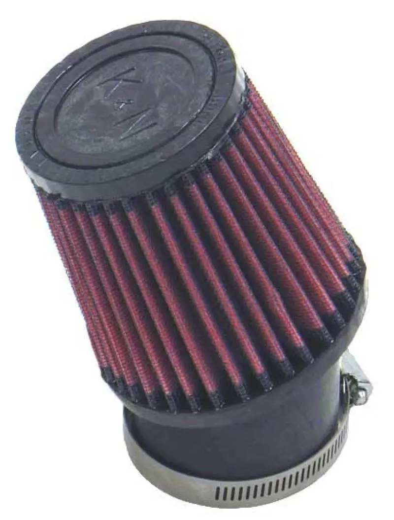 K&N 3.75 Inch Od 2.438 Inch Id 4 Inch H Round Tapered Universal Air Filer 1