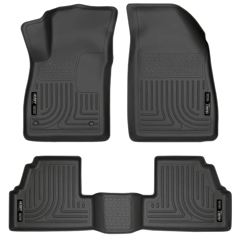 Husky Liners 13-14 Buick Encore Weatherbeater Black Front/2Nd Row Floor Liners 1