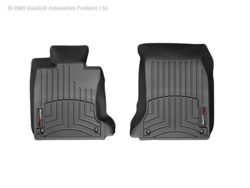 Weathertech 04-10 Bmw 528I/528Xi Front Floorliner - Black 2