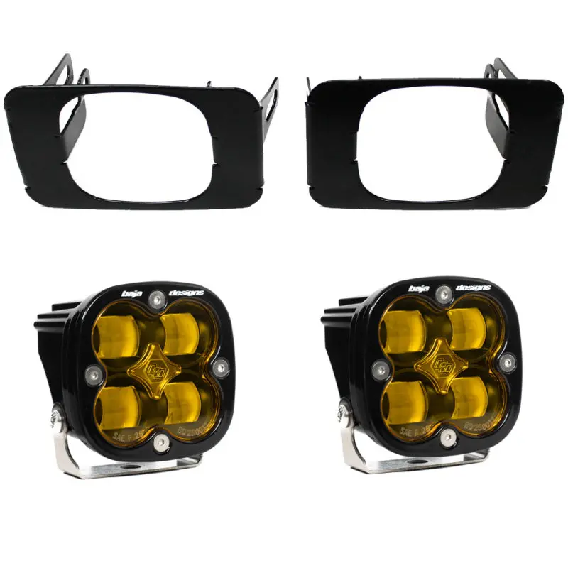 Baja Designs 17-18 F-150 Super Duty Fog Lights - Amber 1