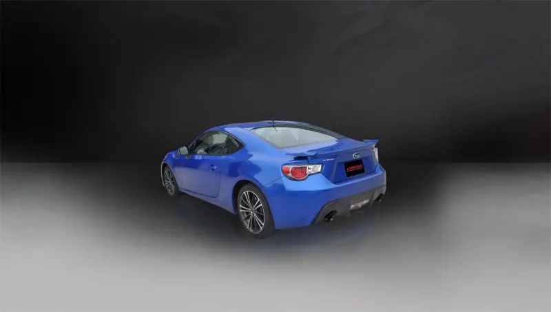 Corsa 12-14 Scion Frs / Subaru Brz Black Tip Sport Cat-Back Exhaust 2
