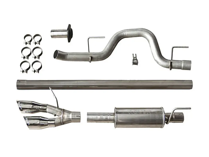 Roush 2011-2014 Ford F-150 3.5L/5.0L/6.2L Side Exit Performance Exhaust System (Incl. Svt Raptor) 1