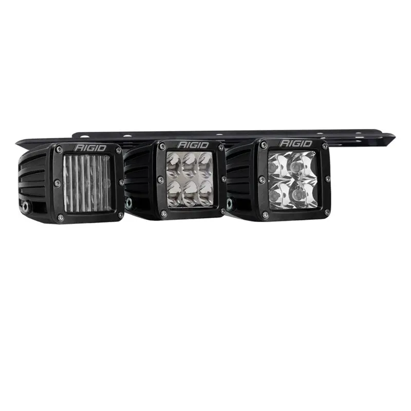 Rigid Industries 2021+ Ford Raptor Triple Fog Lights Kit 1