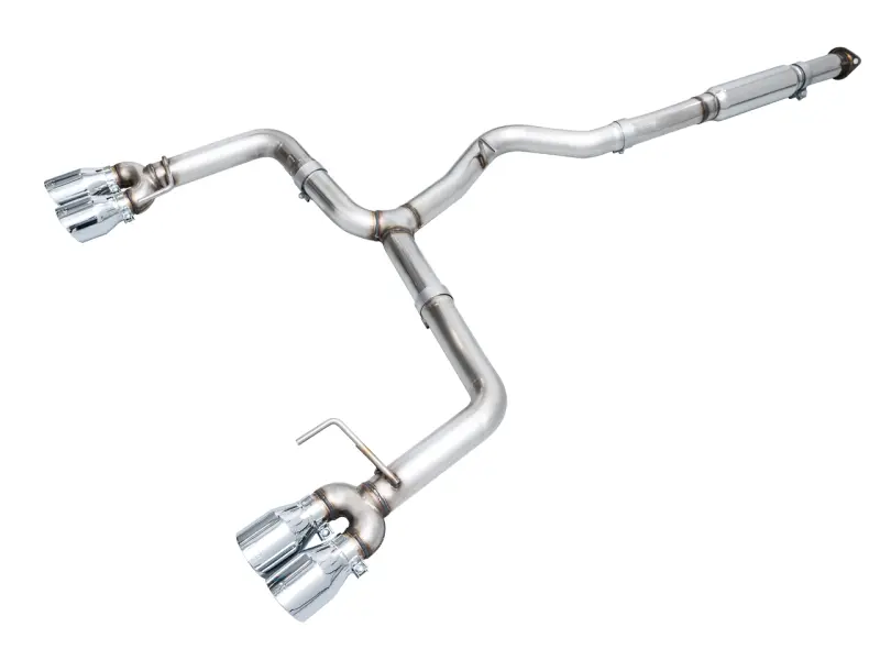 Awe Tuning 2022+ Vb Subaru Wrx Track Edition Exhaust - Chrome Silver Tips 1