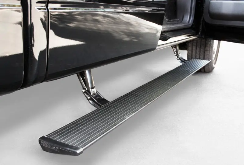 Amp Research 2009-2014 Ford F150 All Cabs Powerstep - Black 1