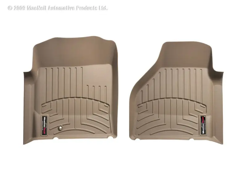 Weathertech 02-06 Dodge Ram 1500 Pickup Quadcab Front Floorliner - Tan 1