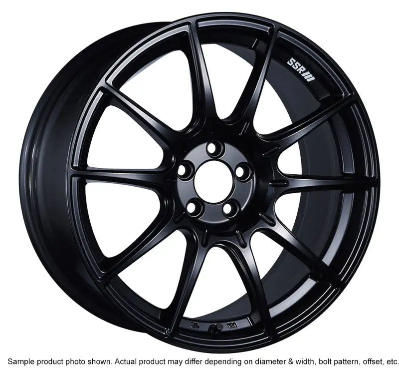 Ssr Gtx01 19X9.5 5X114.3 35Mm Offset Flat Black Wheel 04-08 Tl / 93-98 Supra 1