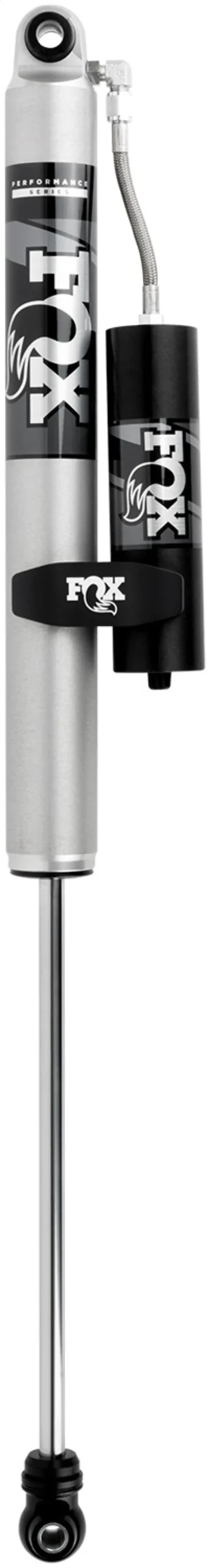 Fox 17-18 Ford F250 2.0 Perf Series Smooth Body Remote Res. Rear Shock - 4-6In Lift 1