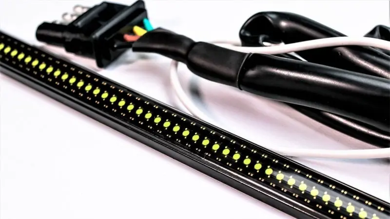 Putco 2019+ Ram 1500/Jeep Wrangler Jk/Jl 18In Split Blade Led Tailgate Light Bar (Pair) 2