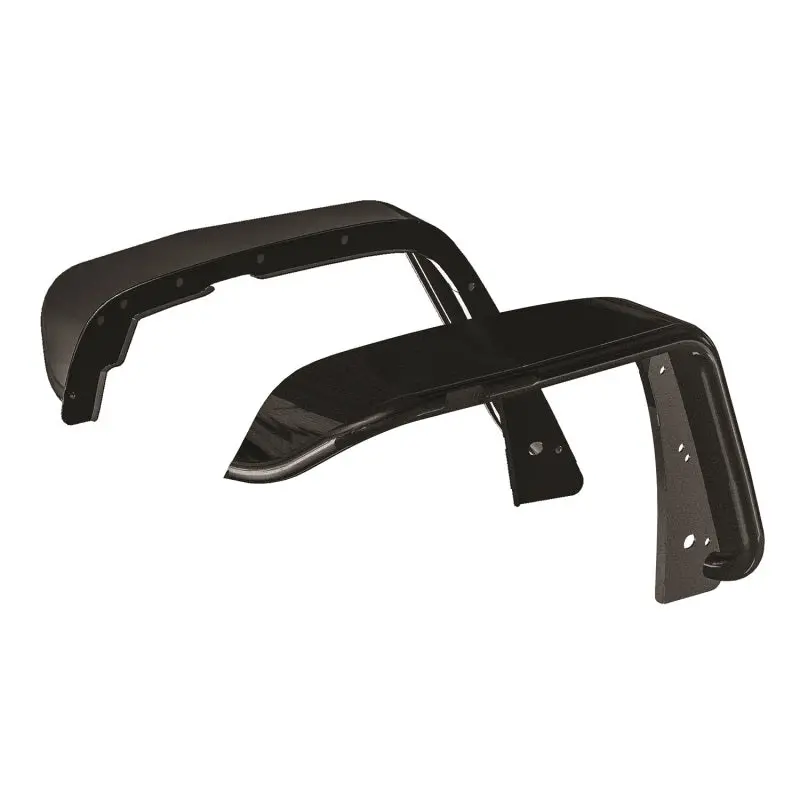 Westin/Snyper 07-17 Jeep Wrangler Tube Fenders - Front - Textured Black 1