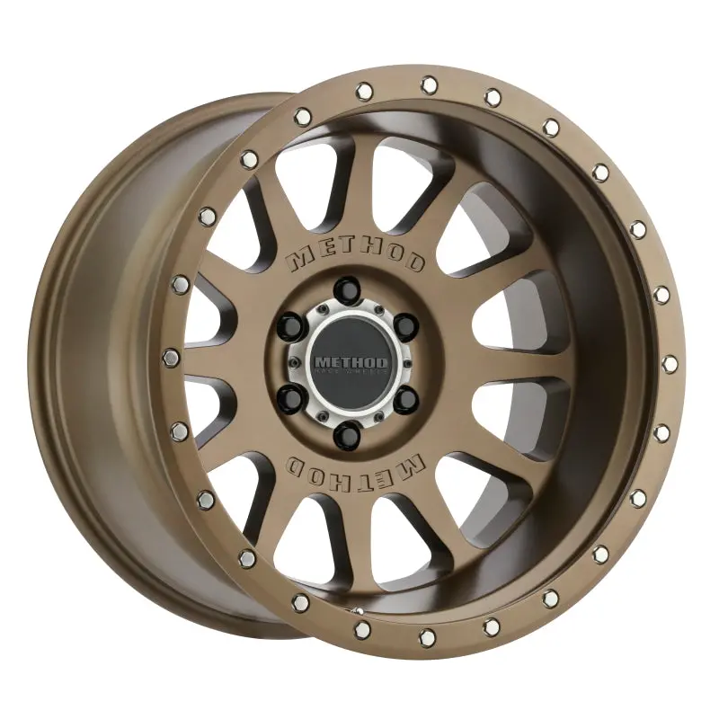 Method Mr605 Nv 20X10 -24Mm Offset 6X135 87Mm Cb Method Bronze Wheel 1