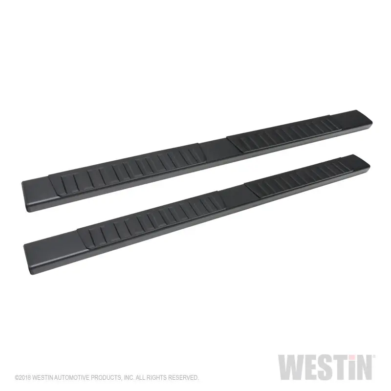 Westin 2019 Chevrolet Silverado/Sierra 1500 Crew Cab R7 Nerf Step Bars - Black 1
