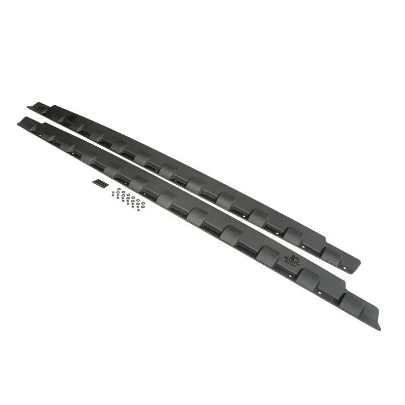 Rugged Ridge Rocker Guard Kit Body Armor 4 Door 07-18 Jeep Wrangler Jk 2