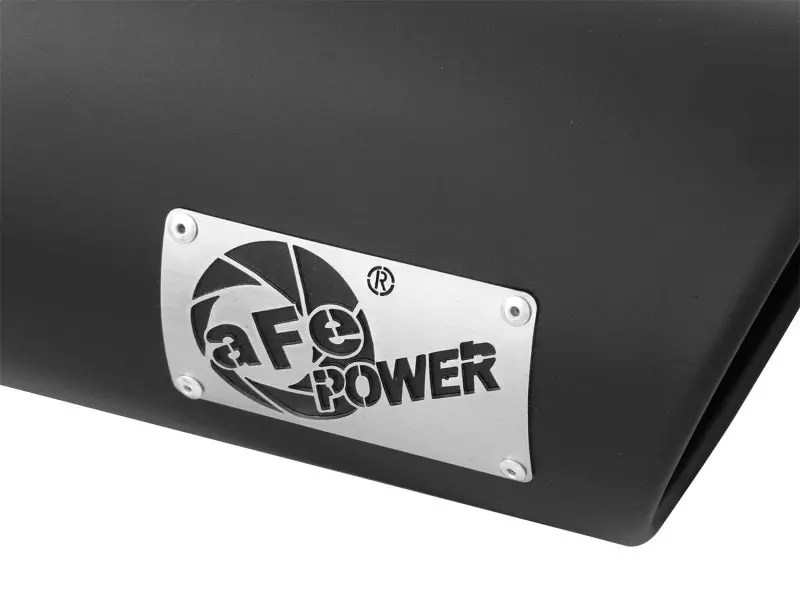 Afe Diesel Exhaust Tip Bolt On Black 5In Inlet X 6In Outlet X 12In Long 2