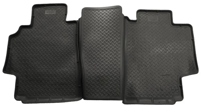 Husky Liners 98-01 Dodge Ram 1500/2500/3500 Quad Cab Classic Style 2Nd Row Black Floor Liners 1