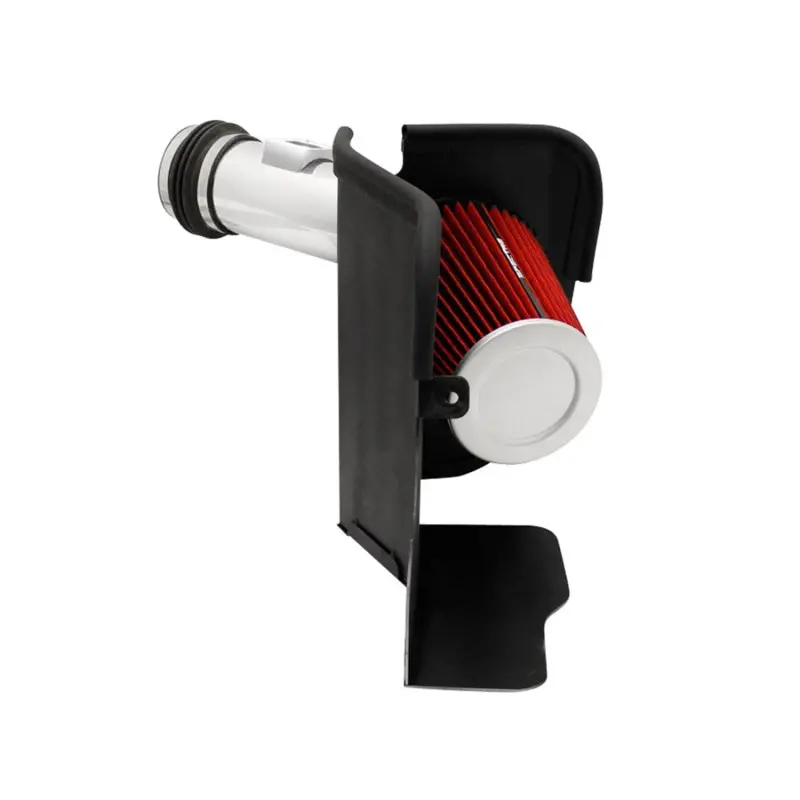 Spectre 03-07 Ford Sd V8-6.7L Dsl Air Intake Kit - Polished W/Red Filter 1