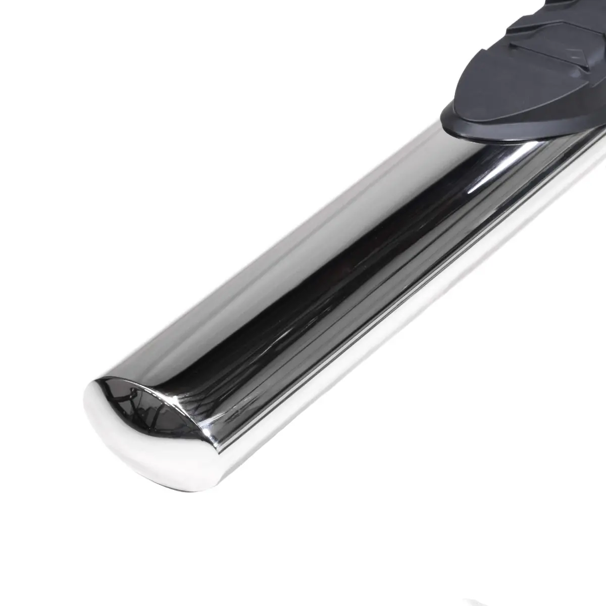 4" Oval Straight Stainless Steel Side Bars (4 Door) 2