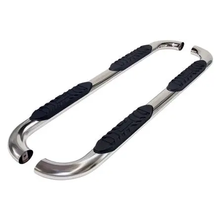 4" Polished Stainless Steel Oval Nerf Bars - Bronco Sport 1