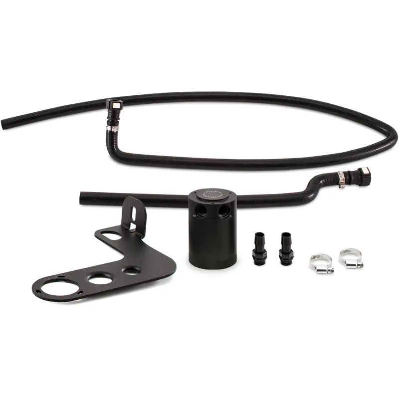 Mishimoto 10-15 Chevrolet Camaro Ss (Automatic) Baffled Oil Catch Can Kit - Black 1