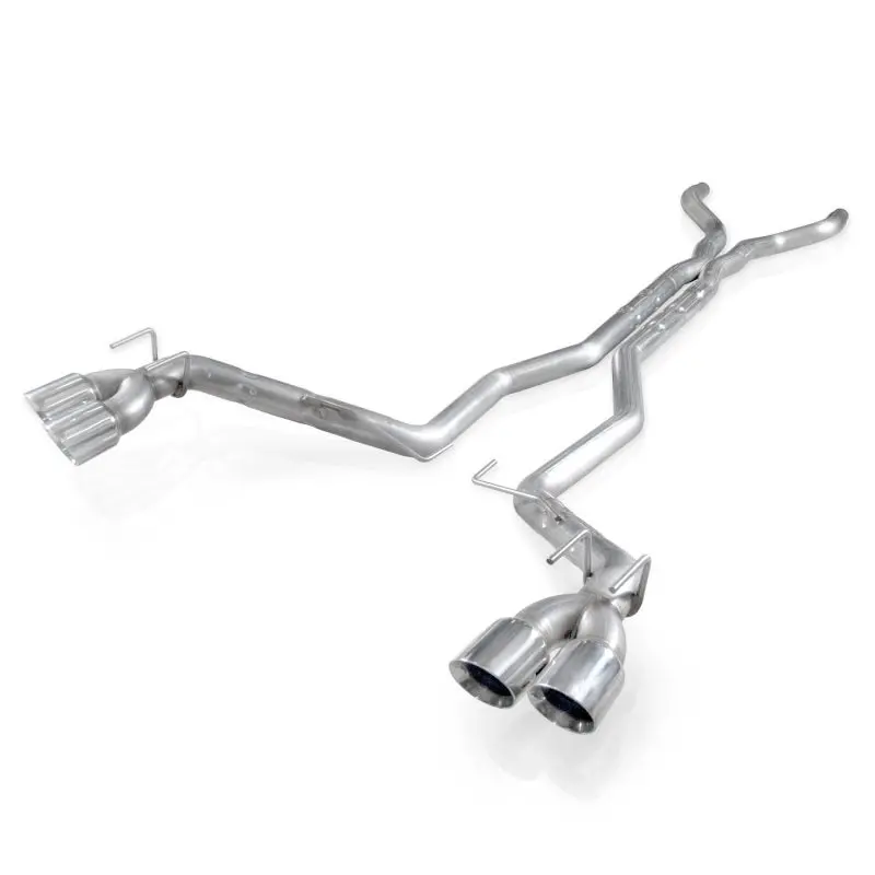 Stainless Works 2012-15 Camaro Zl1 6.2L 3In Catback Dual Chambered Exhaust X-Pipe Quad Tips 1