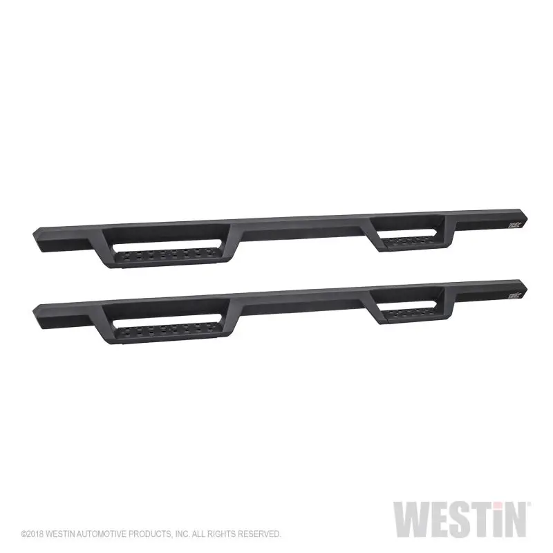Westin 2019 Ram 1500 Quad Cab Drop Nerf Step Bars - Textured Black 1
