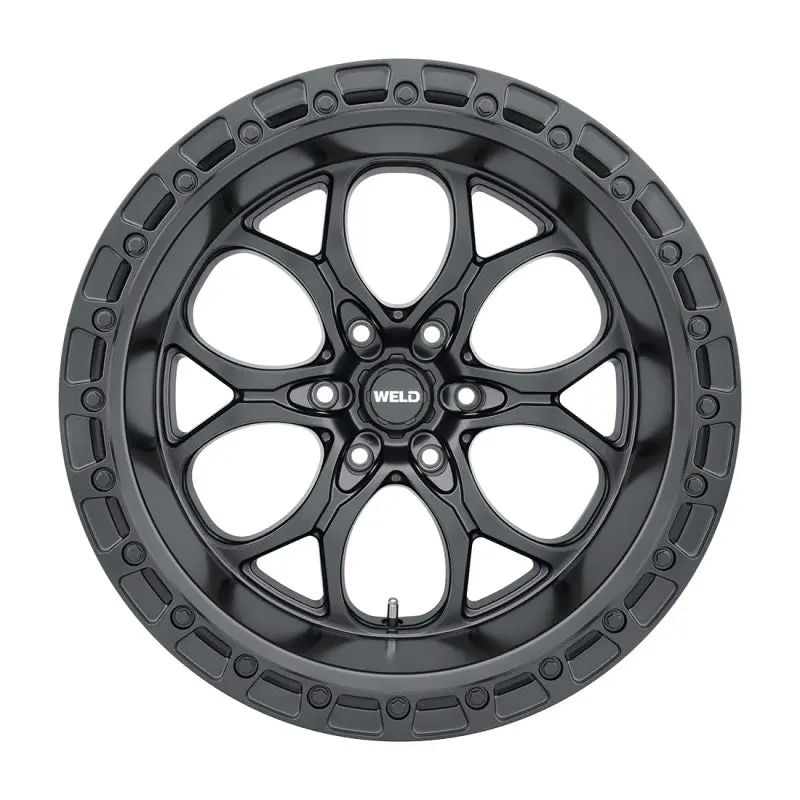 Weld Off-Road W108 20X10 Ledge 6X135 Et-18 Bs4.75 Satin Black / Black Ring 87.1 1
