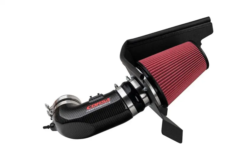 Corsa 17-21 Chevrolet Camaro Zl1 Carbon Fiber Air Intake W/ Drytech 3D No Oil Filtration 1